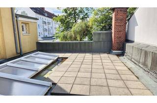 Wohnung mieten in Wandsbeker Königstraße, 22041 Wandsbek, Schöne Altbauwohnung mit großer Dachterrasse - Erstbezug nach Sanierung