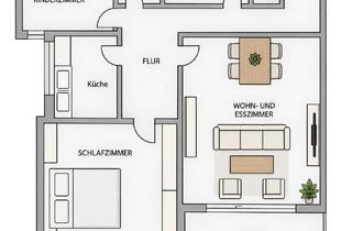 Wohnung mieten in 73432 Aalen, 3-Zimmer-Wohnung mit Balkon in Aalen