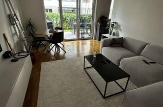 Wohnung mieten in Henri-Dunant-Straße, 45131 Rüttenscheid, Rüttenscheid: 2,5-Zimmer-Erdgeschosswohnung mit Terrasse und eigenem Garten in Essen