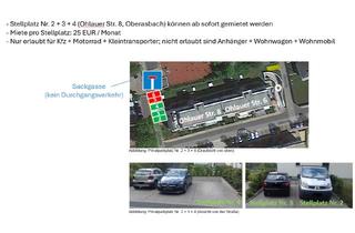 Immobilie mieten in Ohlauer Straße, 90522 Oberasbach, 3x Kfz-Stellplätze zu vermieten