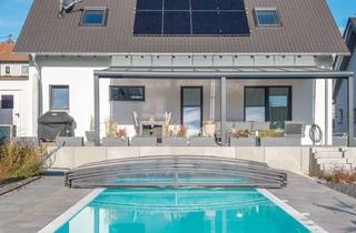 Einfamilienhaus kaufen in 71522 Backnang, Barrierefrei, exklusiv, außergewöhnlich – Einfamilienhaus mit Aufzug, Garten und Pool
