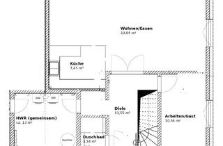 Haus mieten in Schulstraße 11b, 38162 Cremlingen, Neuwertige Doppelhaushälfte mit 5 Zimmern, 2 Bädern, Garten und Wärmepumpe in Destedt