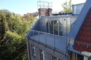 Wohnung mieten in 10783 Schöneberg, Dachterrassenwohnung in ruhiger Lage – luxuriös, neuwertig, Blick in grünen Innenhof