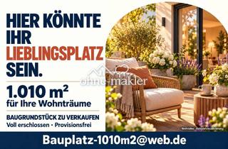Grundstück zu kaufen in 72131 Ofterdingen, Endlich Platz für große Wohnräume, 1010 m² provisionsfrei