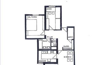 Wohnung mieten in 88250 Weingarten, Moderne 3,5-Zi.-Wohnung mit Balkon, neuer EBK & TG-Stellplatz in Weingarten ab sofort zu vermieten!!