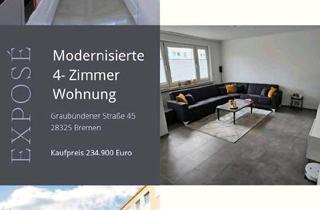 Wohnung kaufen in 28325 Bremen, Bremen - Eigentumswohnung in Alt Osterholz,4 Zimmer, Küche , Bad