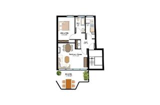 Wohnung kaufen in 22941 Bargteheide, Bargteheide - Vermietete 2-Zi-Wohnung im Zentrum von Bargteheide