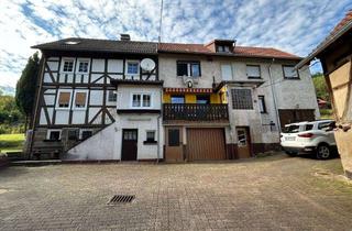 Einfamilienhaus kaufen in 37284 Waldkappel, Preisreduzierung! Doppelhaushälfte mit viel Platz und Potenzial in Waldkappel - Rodebach