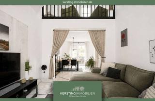 Wohnung kaufen in 47800 Bockum, Besonderes Wohngefühl in Bockum: 119 m² Altbau-Maisonette mit Galerie und Balkon