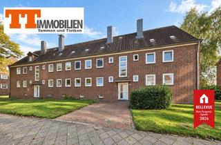 Wohnung kaufen in 26388 Voslapp, TT: Wohnen mit Gartenidylle – charmante 3-Zimmer-Eigentumswohnung in Voslapp!