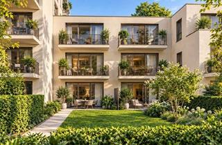 Wohnung kaufen in 13156 Niederschönhausen, PANKOW: WOHNEN direkt am WASSER: ERSTBEZUG im LUXUS Neubau: KFW: 1-Zi-Whg mit Terrasse ab 2027