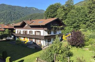 Wohnung kaufen in 83259 Schleching, Vermietete, ruhige 3-Zi.-Garten-ETW mit Ostterrasse, Kellerraum und Tiefgaragenplatz