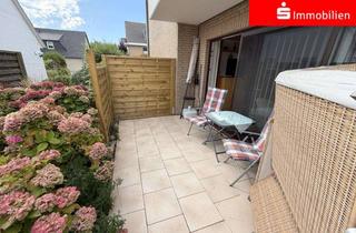 Wohnung kaufen in 25761 Büsum, Moderne Erdgeschosswohnung mit Sonnen-Terrasse & Stellplatz