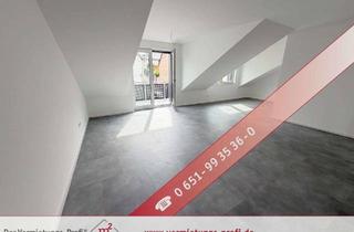 Wohnung mieten in 54317 Osburg, Energieeffizienter Neubau-Erstbezug – Dachgeschosswohnung mit Balkon & ca. 82 m² in Osburg