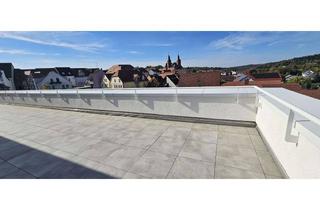 Penthouse mieten in 74731 Walldürn, Wohnen über den Dächern von Walldürn – großzügiges Penthouse mit traumhafter Dachterrasse