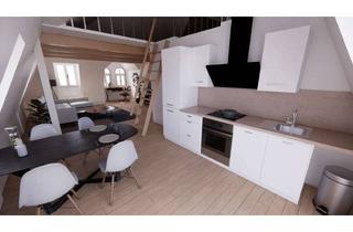 Wohnung mieten in Bannstraße 11, 35578 Wetzlar, Sanierte Altbauwohnung im DG mit Balkon im denkmalgeschützten Stadthaus – Wetzlar