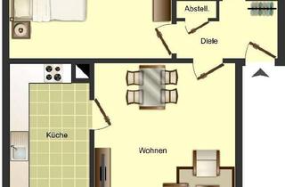 Wohnung mieten in Im Elsken 57, 59227 Ahlen, Ideal für Singles! Frisch renovierte Wohnung mit Balkon in Ahlen!