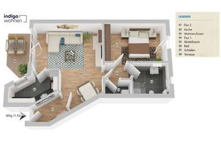 Wohnung mieten in Kölner Straße 22, 28844 Weyhe, Schöne 2-Zimmer-Wohnung in Weyhe