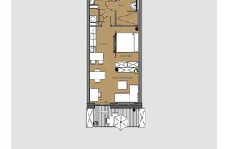 Wohnung mieten in Milchhofstraße, 96450 Coburg, Modernes 1,5 Zimmer Apartment für Personen mit Wohnberechtigungsschein der Einkommensstufe 3