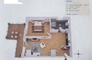 Wohnung mieten in 94491 Hengersberg, Zuhause mit zwei Zimmern in Hengersberg