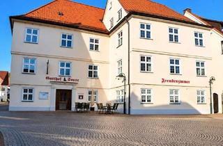 Gewerbeimmobilie kaufen in Marktstraße, 89601 Schelklingen, Seltene Investment-Chance: Erfolgreiches Hotel mit Restaurant in bester Innenstadtlage