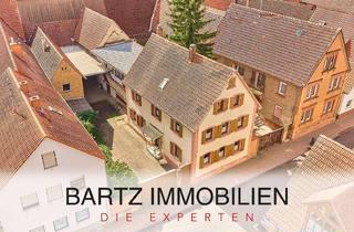 Haus kaufen in 67482 Böbingen, Viel Platz für Ihre Ideen – Ein- Zweifamilienhaus mit großem Garten & großzügiger Scheune
