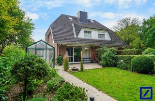 Doppelhaushälfte kaufen in 28357 Lehesterdeich, Charmante Doppelhaushälfte mit wunderschönem Garten
