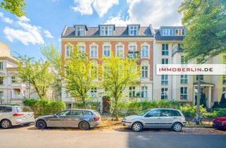 Wohnung kaufen in 13187 Berlin, IMMOBERLIN.DE - Exquisite Stuck-Altbauwohnung mit Südbalkon nahe Schlosspark