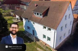 Haus kaufen in 37130 Gleichen, Vollvermietetes Zweifamilienhaus auf großem Grundstück mit Entwicklungspotenzial