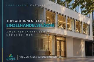 Geschäftslokal mieten in 70178 Mitte, Großzügige Retailfläche mit starker Sichtbarkeit in Stuttgart-Mitte - Exklusiv über ATESREAL