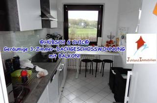 Wohnung mieten in Kleine Hülskathstr. 19, 46149 Schwarze Heide, @HÜBSCH & CHIC@ Geräumige 3-Zimmer-DACHGESCHOSSWOHNUNG mit BALKON!