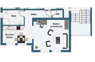 Wohnung mieten in Heinrich-König-Straße 25, 44795 Bochum, Attraktive 1,5-Zimmer-Wohnung mit EBK in Bochum