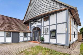 Einfamilienhaus kaufen in 31688 Nienstädt, Fachwerk-Charakter trifft großzügiges Wohnen – Einfamilienhaus mit Pool in Nienstädt