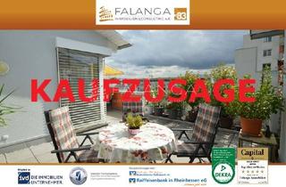 Penthouse kaufen in 55122 Mainz, Falanga Immobilien–Wohntraum über Gonsenheim: Penthouse mit großer sonniger Dachterrasse mit Weitblick