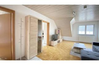 Immobilie mieten in Schererstraße, 85055 Ingolstadt, Hübsche helle, voll möblierte 2 ZKB unterm Dach in ruhiger Lage in IN-Nord, 56 m² Wfl., Stellplatz