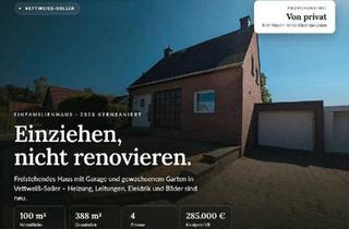 Einfamilienhaus kaufen in 52391 Vettweiß, Vettweiß - EFH kernsaniert Baugrundstück, Vettweiß-Soller, provisionsfrei