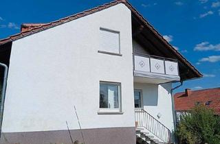 Haus kaufen in 36100 Petersberg, Petersberg - Haus mit 2 Wohnungen in Marbach, Rhönblick großer Garten TOP Lage