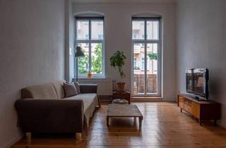 Wohnung kaufen in 10247 Berlin, Berlin - Provisionsfrei: Altbau mit Balkon, Stuck und Dielen im Samariterv
