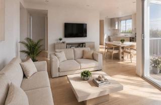 Wohnung kaufen in 73571 Göggingen, Göggingen - 10% Rabatt bis August! Neubauprojekt Panoramablick 3,5 Zi. Wohnung mit Balkon Aufzug & TG