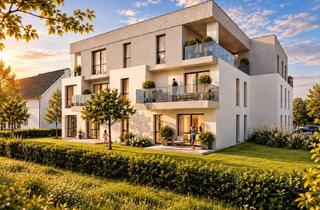 Wohnung kaufen in 64319 Pfungstadt, Neubau 2 Zimmer Wohnung 1. OG im KfW-40-QNG Neubauprojekt