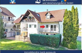 Wohnung kaufen in 94060 Pocking, Großzügiges Wohnen mit Blick ins Grüne – Freie 2-Zimmer-Eigentumswohnung mit Balkon und Tiefgaragens