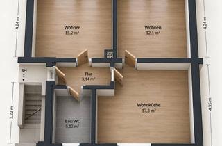 Wohnung kaufen in Oberes Feld, 87509 Immenstadt, Modern renovierte 2-Zimmer-Wohnung direkt am Mittag | Immenstadt | Bergblick