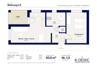 Wohnung mieten in 79336 Herbolzheim, Neubau Erstbezug, 2 Zimmer Wohnung