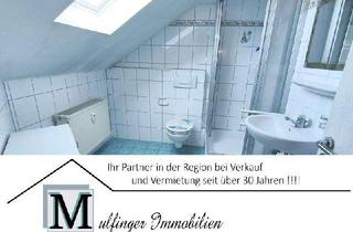 Wohnung mieten in 91325 Adelsdorf, 2 Zi. Wohnung im Dachgeschoss mit Stellplatz