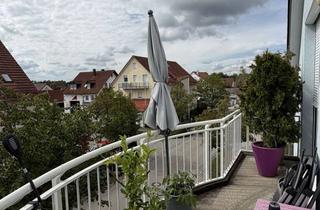 Wohnung mieten in Wilhelmstraße 10, 85399 Hallbergmoos, Großzügige Dachgeschosswohnung mit Balkon