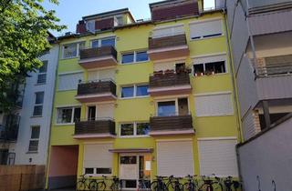 Wohnung mieten in 64287 Darmstadt, Darmstadt-Woogsviertel: Ruhige 1-Zimmer-Wohnung im 3.OG mit Westbalkon