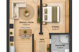 Wohnung mieten in Friedrichsauer Ring 13, 16540 Hohen Neuendorf, *** ab sofort + 2 Zi. + Balkon + ruhig ***