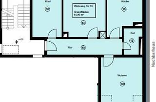 Wohnung mieten in Donnersbergring 36, 64295 Darmstadt, 3-Zimmer-Wohnung in Darmstadt Bessungen