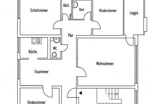 Wohnung mieten in 44309 Brackel, Großzügige 4,5-Zimmer-Wohnung mit Loggia