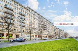 Wohnung kaufen in 10243 Berlin, IMMOBERLIN.DE - Charmante Altbauwohnung mit Balkon + Lift in gefragter Lage